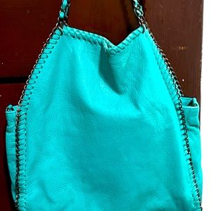 Genuine leather custom made Italian purse